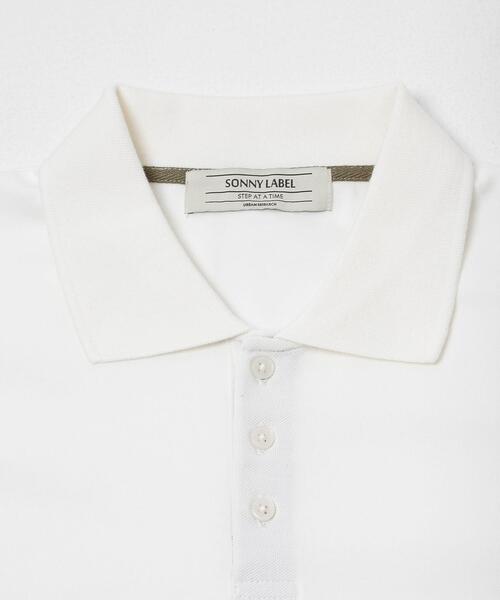 URBAN RESEARCH Sonny Label(アーバンリサーチサニーレーベル)の「遮熱UVカットベーシックポロシャツ(ポロシャツ・メンズ・グリーン/グレー/オフホワイト/ブラック・MEDIUM/LARGE/X-LARGE)」の18枚目の写真