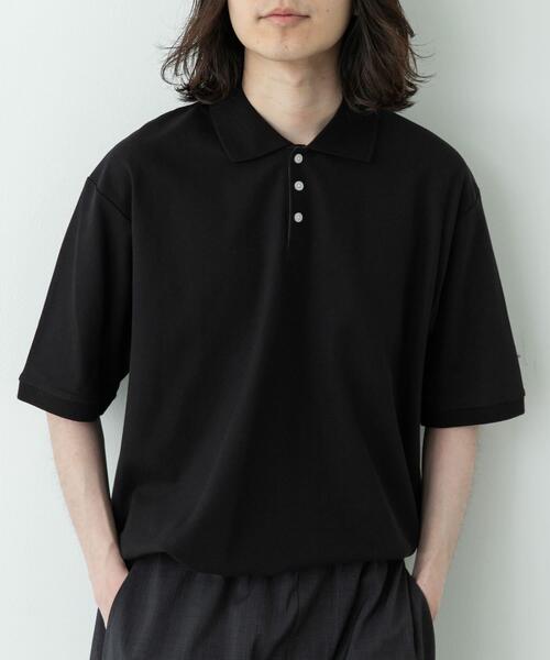 URBAN RESEARCH Sonny Label(アーバンリサーチサニーレーベル)の「遮熱UVカットベーシックポロシャツ(ポロシャツ・メンズ・グリーン/グレー/オフホワイト/ブラック・MEDIUM/LARGE/X-LARGE)」の19枚目の写真
