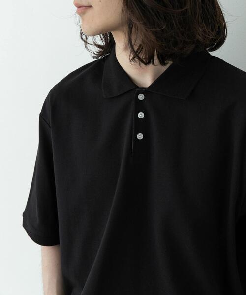 URBAN RESEARCH Sonny Label(アーバンリサーチサニーレーベル)の「遮熱UVカットベーシックポロシャツ(ポロシャツ・メンズ・グリーン/グレー/オフホワイト/ブラック・MEDIUM/LARGE/X-LARGE)」の20枚目の写真