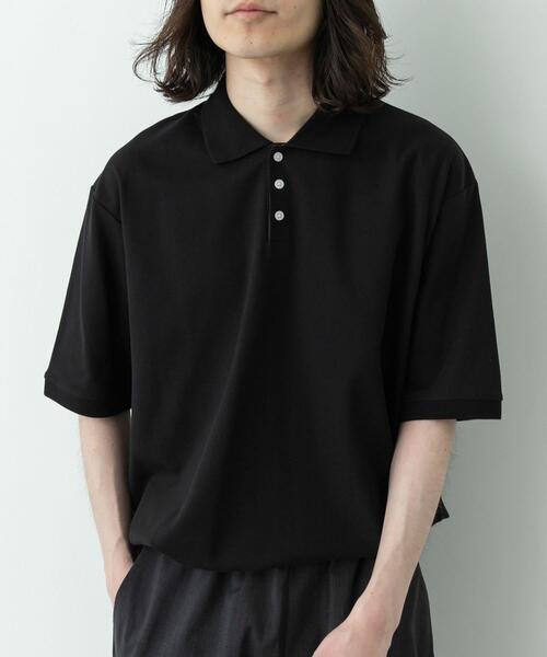 URBAN RESEARCH Sonny Label(アーバンリサーチサニーレーベル)の「遮熱UVカットベーシックポロシャツ(ポロシャツ・メンズ・グリーン/グレー/オフホワイト/ブラック・MEDIUM/LARGE/X-LARGE)」の21枚目の写真