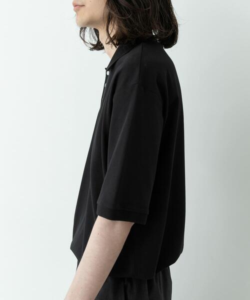 URBAN RESEARCH Sonny Label(アーバンリサーチサニーレーベル)の「遮熱UVカットベーシックポロシャツ(ポロシャツ・メンズ・グリーン/グレー/オフホワイト/ブラック・MEDIUM/LARGE/X-LARGE)」の22枚目の写真