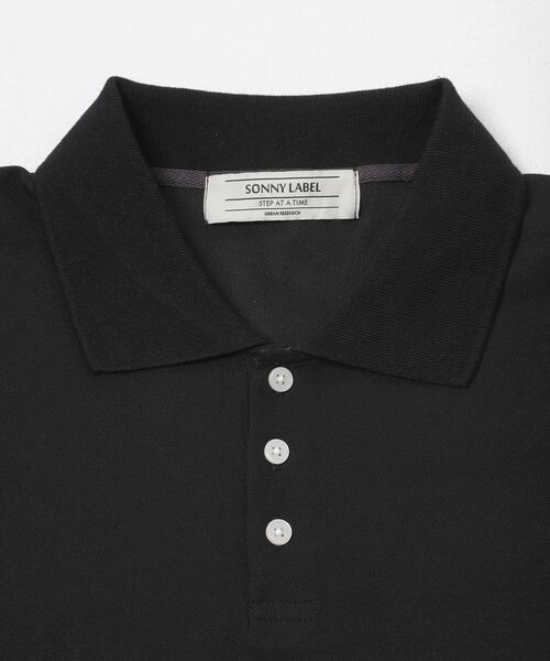 URBAN RESEARCH Sonny Label(アーバンリサーチサニーレーベル)の「遮熱UVカットベーシックポロシャツ(ポロシャツ・メンズ・グリーン/グレー/オフホワイト/ブラック・MEDIUM/LARGE/X-LARGE)」の7枚目の写真