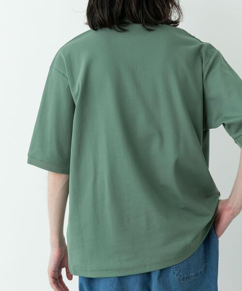 URBAN RESEARCH Sonny Label(アーバンリサーチサニーレーベル)の「遮熱UVカットベーシックポロシャツ(ポロシャツ・メンズ・グリーン/グレー/オフホワイト/ブラック・MEDIUM/LARGE/X-LARGE)」の10枚目の写真