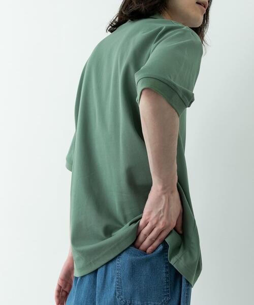URBAN RESEARCH Sonny Label(アーバンリサーチサニーレーベル)の「遮熱UVカットベーシックポロシャツ(ポロシャツ・メンズ・グリーン/グレー/オフホワイト/ブラック・MEDIUM/LARGE/X-LARGE)」の11枚目の写真