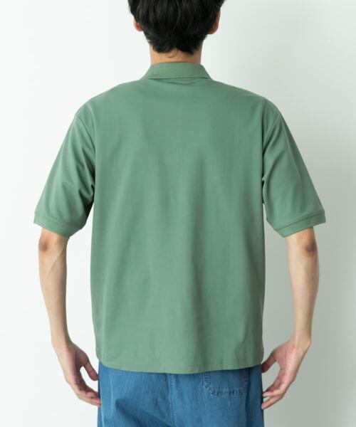 URBAN RESEARCH Sonny Label(アーバンリサーチサニーレーベル)の「遮熱UVカットベーシックポロシャツ(ポロシャツ・メンズ・グリーン/グレー/オフホワイト/ブラック・MEDIUM/LARGE/X-LARGE)」の17枚目の写真