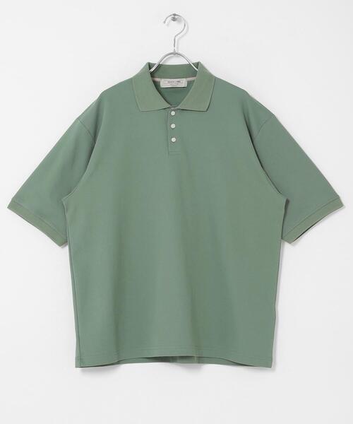 URBAN RESEARCH Sonny Label(アーバンリサーチサニーレーベル)の「遮熱UVカットベーシックポロシャツ(ポロシャツ・メンズ・グリーン/グレー/オフホワイト/ブラック・MEDIUM/LARGE/X-LARGE)」の19枚目の写真