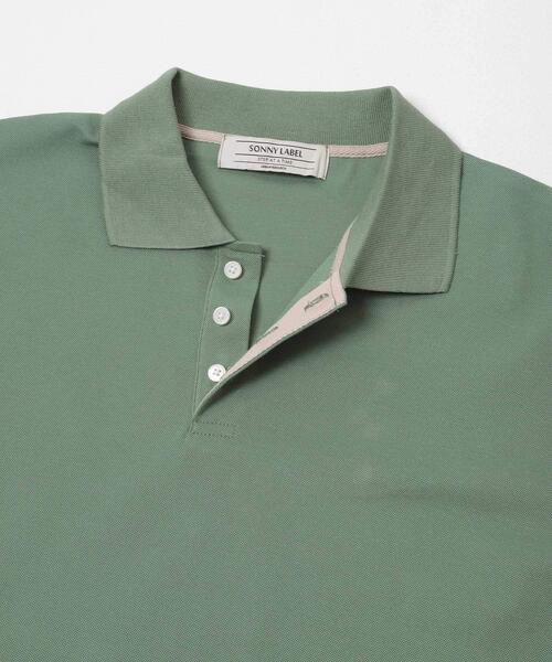 URBAN RESEARCH Sonny Label(アーバンリサーチサニーレーベル)の「遮熱UVカットベーシックポロシャツ(ポロシャツ・メンズ・グリーン/グレー/オフホワイト/ブラック・MEDIUM/LARGE/X-LARGE)」の20枚目の写真