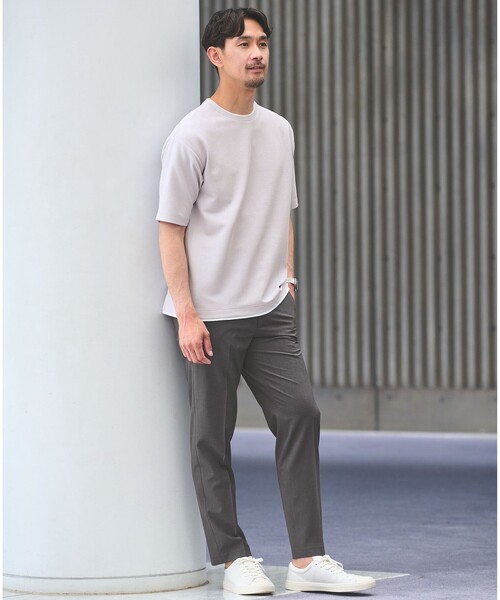 green label relaxing(グリーンレーベルリラクシング)の「【WEB限定】JUST fit トロピカル イ-ジー スラックス -2WAYストレッチ-(スラックス・メンズ・ネイビー/ダークグレー/ブラック・S/L/XL/M/XS/XXL)」の8枚目の写真