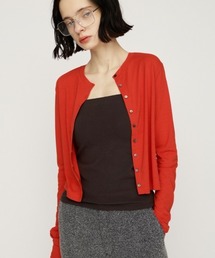 SLY | UV CUT CREWNECK C/D ユーブイカットクルーネックカーディガン 春服 夏服(カーディガン/ボレロ)