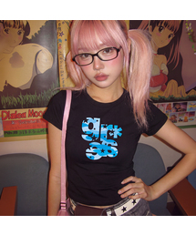 [ユニセックス]GRAE-S STAR CAMO スリム半袖Tシャツ_3カラー