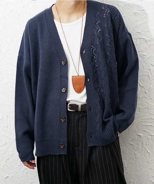 MinoriTY（マイノリティ）の「グラスホルダーコードネックレス メンズ ウィメンズ ユニセックス（ネックレス・メンズ・ブラウン/ブラック・FREE）」の2枚目の写真