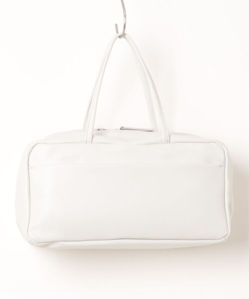 Scrap Book（スクラップブック）の「【NOTHING WRITTEN】POCKET TOTE BAG（トートバッグ・レディース・ホワイト系その他/ブラック・FREE）」の3枚目の写真