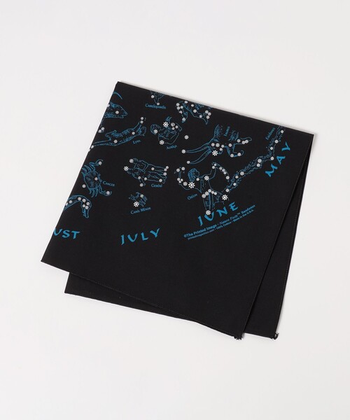 BEAUTY&YOUTH UNITED ARROWS(ビューティーアンドユースユナイテッドアローズ)の「<Printed Image>スターズ バンダナ(バンダナ/スカーフ・メンズ・ブラック・FREE)」の1枚目の写真