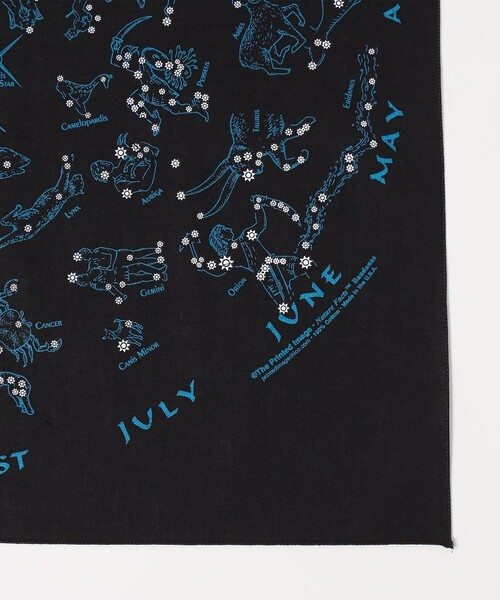 BEAUTY&YOUTH UNITED ARROWS(ビューティーアンドユースユナイテッドアローズ)の「<Printed Image>スターズ バンダナ(バンダナ/スカーフ・メンズ・ブラック・FREE)」の3枚目の写真
