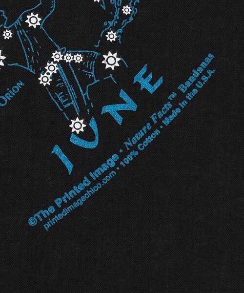 BEAUTY&YOUTH UNITED ARROWS(ビューティーアンドユースユナイテッドアローズ)の「<Printed Image>スターズ バンダナ(バンダナ/スカーフ・メンズ・ブラック・FREE)」の4枚目の写真
