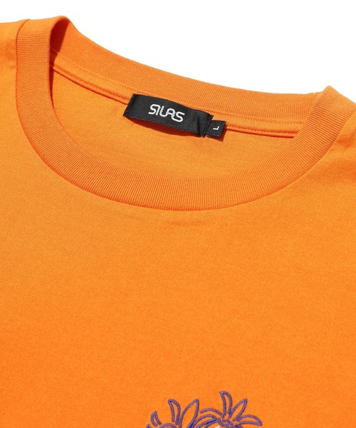 SILAS(サイラス)の「S IRIS S/S TEE(Tシャツ/カットソー・メンズ・オレンジ/ホワイト/グリーン・M/L/XL)」の10枚目の写真