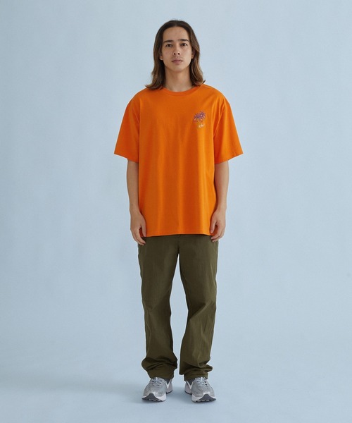 SILAS(サイラス)の「S IRIS S/S TEE(Tシャツ/カットソー・メンズ・オレンジ/ホワイト/グリーン・M/L/XL)」の17枚目の写真