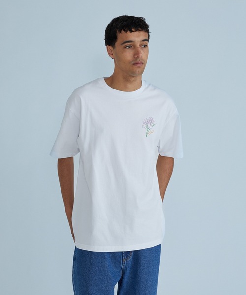 SILAS(サイラス)の「S IRIS S/S TEE(Tシャツ/カットソー・メンズ・オレンジ/ホワイト/グリーン・M/L/XL)」の14枚目の写真