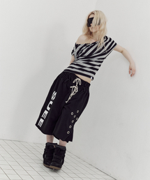 DOUBLE LAYERED BERMUDA PANTS / BEIGE（その他パンツ）｜SETUP-EXE