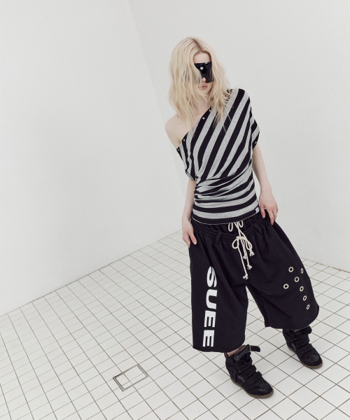 SETUP-EXE(セットアップイーエックスイー)の「DOUBLE LAYERED BERMUDA PANTS / BLACK(その他パンツ・レディース・その他・OS)」の11枚目の写真
