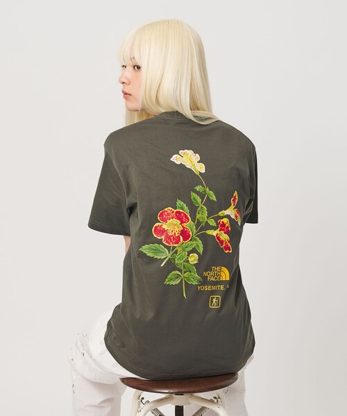 THE NORTH FACE＞フラワープリント Tシャツ（Tシャツ/カットソー