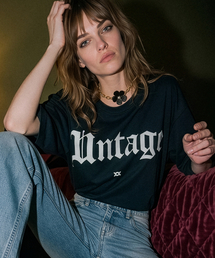 ロゴプリントケープ半袖Tシャツ[ブラック(ユニセックス)]_UTT-ST22