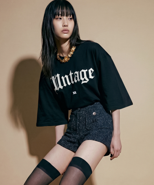 UNTAGE（アンテージ）の「ロゴプリントケープ半袖Tシャツ[ブラック(ユニセックス)]_UTT-ST22（Tシャツ/カットソー・メンズ・その他・FREE）」の2枚目の写真