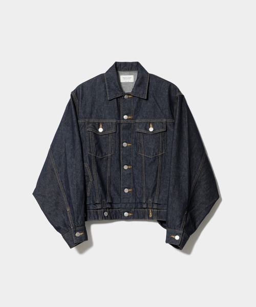 beautiful people(ビューティフルピープル)の「double-end left hand twill denim blouson(デニムジャケット・メンズ・インディゴブルー・38)」の1枚目の写真