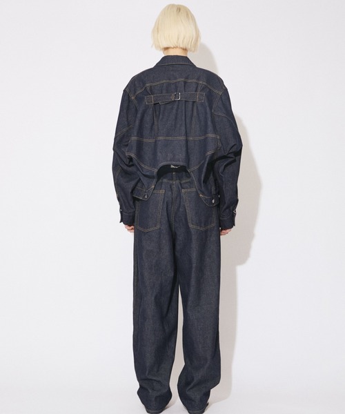 beautiful people(ビューティフルピープル)の「double-end left hand twill denim blouson(デニムジャケット・メンズ・インディゴブルー・38/40/36)」の9枚目の写真