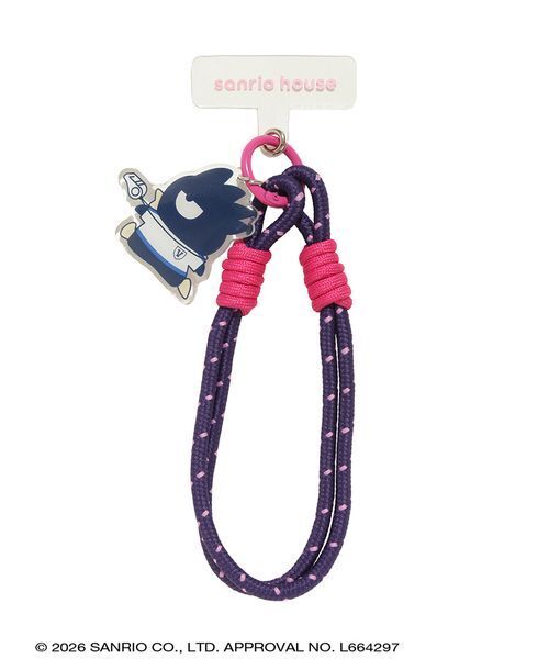 はぴだんぶい アクリルキーホルダー付きハンドストラップ