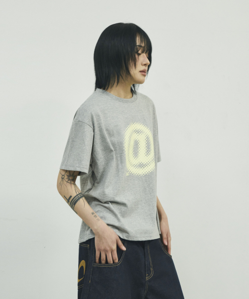 SCALLYWAG（スカリーワグ）の「[リュジョンラン × スケリーワック] アット クロップTシャツ[グレー]（Tシャツ/カットソー・レディース・その他・SMALL/LARGE）」の7枚目の写真