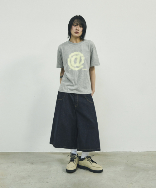 SCALLYWAG（スカリーワグ）の「[リュジョンラン × スケリーワック] アット クロップTシャツ[グレー]（Tシャツ/カットソー・レディース・その他・SMALL/LARGE）」の8枚目の写真