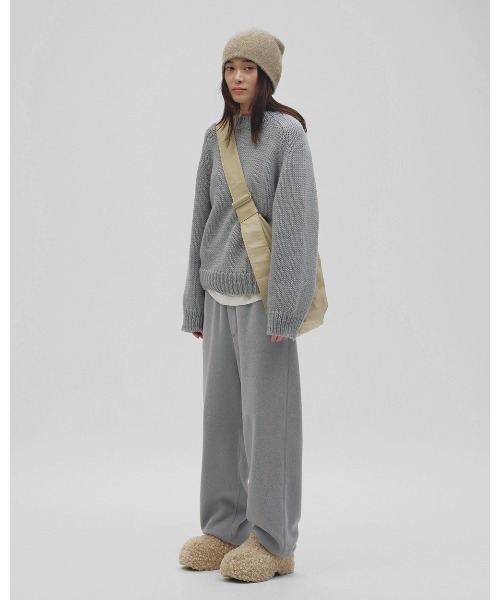 TODAYFUL(トゥデイフル)の「Easy Fleece Pants(スウェットパンツ・レディース・チャコールグレー/ブルー系その他/ダークブラウン・38inch/36inch)」の16枚目の写真