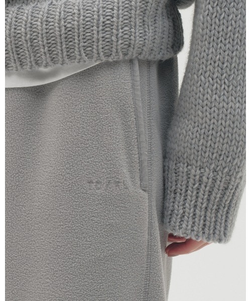 TODAYFUL(トゥデイフル)の「Easy Fleece Pants(スウェットパンツ・レディース・チャコールグレー/ブルー系その他/ダークブラウン・38inch/36inch)」の20枚目の写真