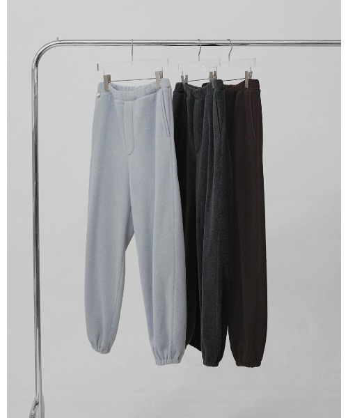 TODAYFUL(トゥデイフル)の「Easy Fleece Pants(スウェットパンツ・レディース・チャコールグレー/ブルー系その他/ダークブラウン・38inch/36inch)」の21枚目の写真