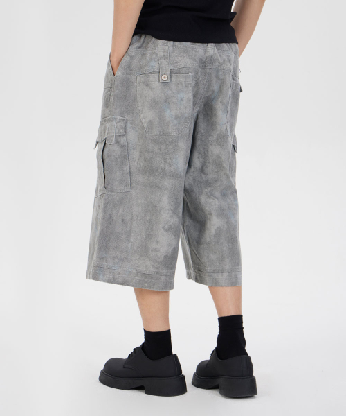 MAKEITTO（メイキット）の「ダスティカーゴバミューダパンツ_グレー（その他パンツ・メンズ・グレー・MEDIUM/LARGE/X-LARGE）」の4枚目の写真