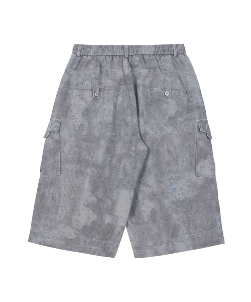 MAKEITTO（メイキット）の「ダスティカーゴバミューダパンツ_グレー（その他パンツ・メンズ・グレー・MEDIUM/LARGE/X-LARGE）」の2枚目の写真