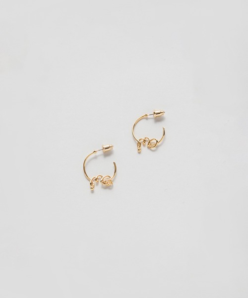 LAPUIS(ラピュイ)の「LAPUIS(ラピュイ)Oui pierced earrings(ピアス(両耳用)・レディース・ゴールド/マルチ・FREE)」の11枚目の写真
