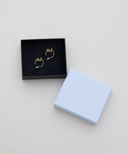 LAPUIS(ラピュイ)の「LAPUIS(ラピュイ)Oui pierced earrings(ピアス(両耳用)・レディース・ゴールド/マルチ・FREE)」の18枚目の写真