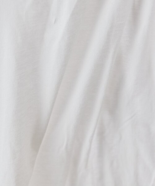 GALLARDAGALANTE(ガリャルダガランテ)の「VネックTシャツ(Tシャツ/カットソー・レディース・ホワイト/チャコールグレー/ベージュ・FREE)」の10枚目の写真