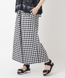 9分丈 ワイドパンツ