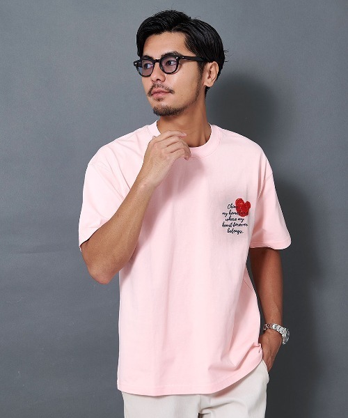 ARULE(アルール)の「『ARULE/アルール』半袖Tシャツ ラブリーロゴ【GC】(Tシャツ/カットソー・メンズ・ブラック/ピンク/ホワイト・L/M)」の3枚目の写真