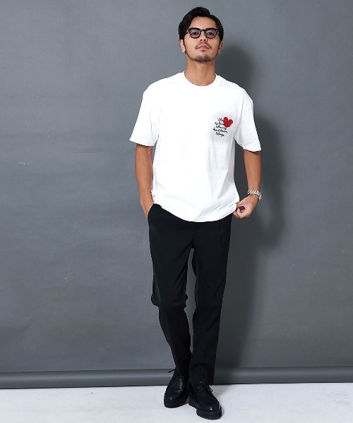 ARULE(アルール)の「『ARULE/アルール』半袖Tシャツ ラブリーロゴ【GC】(Tシャツ/カットソー・メンズ・ブラック/ピンク/ホワイト・L/M)」の4枚目の写真