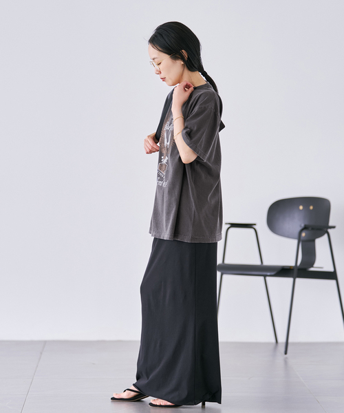 plage(プラージュ)の「EAGLE PRINT TEE(Tシャツ/カットソー・レディース・ベージュ/ブラック・FREE)」の5枚目の写真