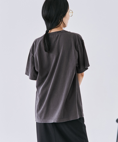 plage(プラージュ)の「EAGLE PRINT TEE(Tシャツ/カットソー・レディース・ベージュ/ブラック・FREE)」の9枚目の写真