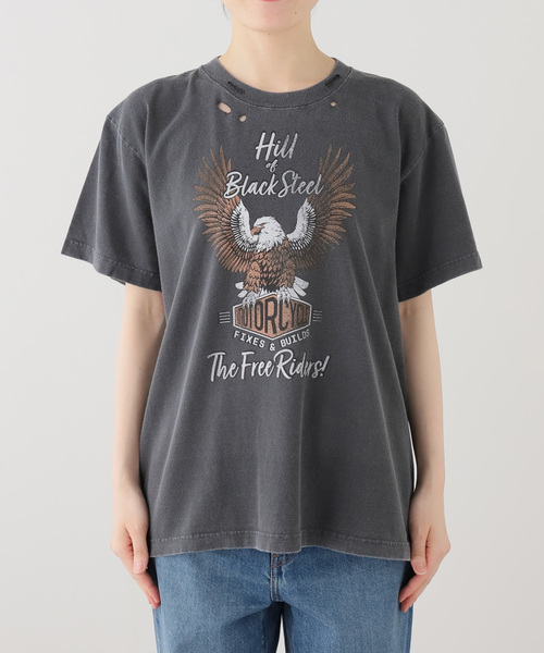 plage(プラージュ)の「EAGLE PRINT TEE(Tシャツ/カットソー・レディース・ベージュ/ブラック・FREE)」の17枚目の写真