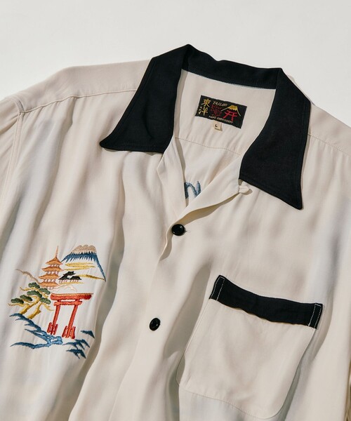 TAILOR TOYO(テーラートウヨウ)の「【TAILOR TOYO/東洋テーラー】SUKA SHIRT JAPAN MAP(シャツ/ブラウス・メンズ・ブラック/グレー/ホワイト・M/L)」の16枚目の写真