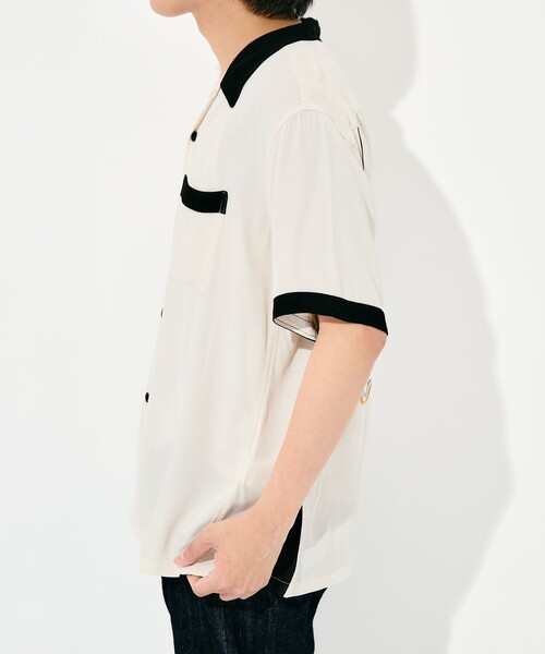 TAILOR TOYO(テーラートウヨウ)の「【TAILOR TOYO/東洋テーラー】SUKA SHIRT JAPAN MAP(シャツ/ブラウス・メンズ・ブラック/グレー/ホワイト・M/L)」の12枚目の写真