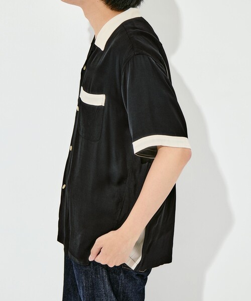 TAILOR TOYO(テーラートウヨウ)の「【TAILOR TOYO/東洋テーラー】SUKA SHIRT JAPAN MAP(シャツ/ブラウス・メンズ・ブラック/グレー/ホワイト・M/L)」の7枚目の写真