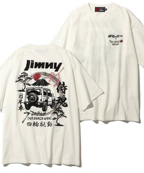 CORPUS SELECT(コーパストーキョー)の「【SEVENTH SENSE WEAR×JIMNY】セブンス センス ウエア×ジムニー コラボ アソート アートワークデザイン半袖Tシャツ(Tシャツ/カットソー・メンズ・ホワイト系3/ブラック系2/ブラック系1/ネイビー系3/ネイビー系2/ネイビー系1/ホワイト系2/ブラック系3/ホワイト系1・M/XL/L)」の1枚目の写真